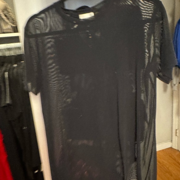 Aritzia Wilfred Free Mesh T Shirt Sz M - Picture 5 of 6